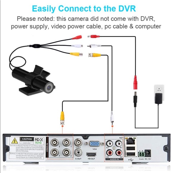 Dericam HD 1080P Bullet Security Camera – Indoor/Outdoor CCTV Surveillance - Picture 6 of 7